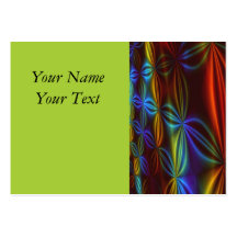 Behind the Curtain Business Card Template