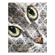 Behind the Damask Custom Letterhead