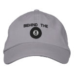 Behind The Eight Ball Embroidered Hat embroidered hats