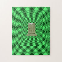 Behind the Green Door Puzzle