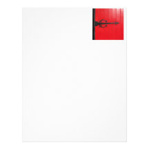 Behind the Red Door? Letterhead Design