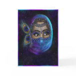 Behind The Veil  Greeting Card
