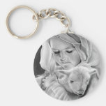 Behold the Lamb of God Keychain