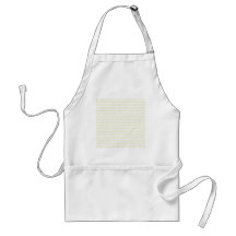 Beige-Et-Blanc-Zigzag-Chevron-Motif Tablier