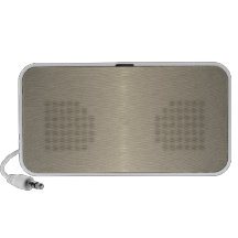 Beige iPod Speakers