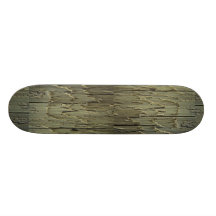 Beige Wood Grain Skate Boards