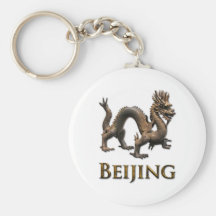 BEIJING Dragon Keychain