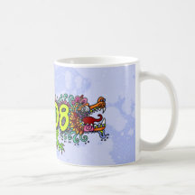 Beijing dragon mug