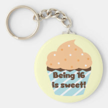 Being 16 is Sweet Birthday T shirts and Gifts Key Chains