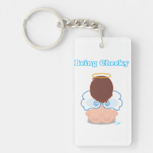Being Cheeky Angel Key Chain
