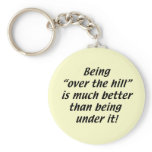 Being Over the Hill is better than being under it