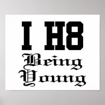 being young posters