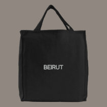 Beirut embroidered bags