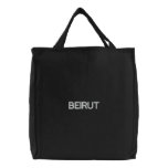 Beirut embroidered bags