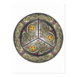 Bejeweled Celtic Shield Postcards