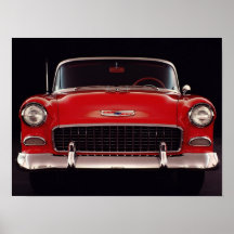 Bel Air 1955 de Chevrolet Posters