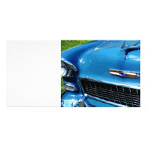Bel Air Hood Ornament Custom Photo Card