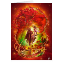 Bel automne Love Story cartes