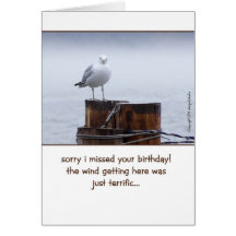 Belated Birthday Cards