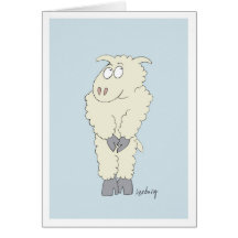 Belated Birthday – Feeling Sheepish Greeting Cards