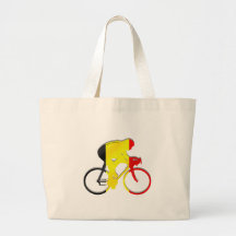 Belgian Cyclists from Belgium Bicyle Gear Tote Bag