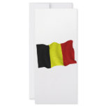 Belgian flag rack cards