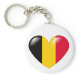 Belgian heart keychain - Coeur belge