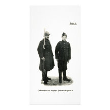 Belgian Infantry, World War I Custom Photo Card