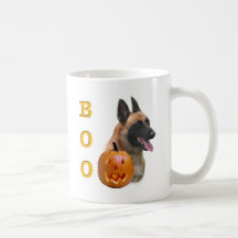 Belgian Malinois Boo Coffee Mugs