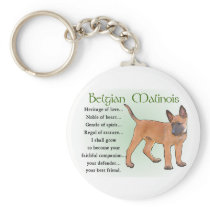 Belgian Malinois Gifts Key Chains