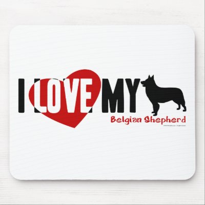 Belgian Shepherd Mousepad by taoofblue
