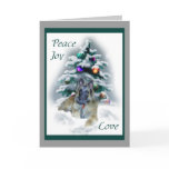 Belgian Tervuren Christmas Gifts Card