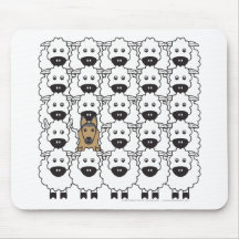 Belgian Tervuren in the Sheep Mouse Mats