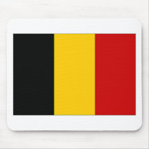 Belgium Civil Ensign Mousepad