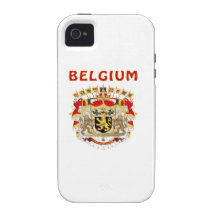 Belgium Coat Of Arms iPhone 4/4S Cover