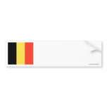 Belgium Flag Bumper Stickers