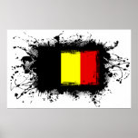 Belgium Flag Posters