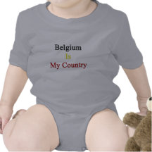 Belgium Is My Country T-shirt
