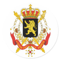 Belgium Official Coat Of Arms Heraldry Symbol