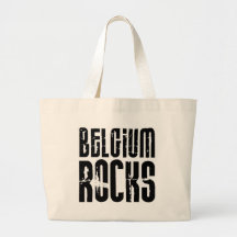Belgium Rocks Canvas Bag