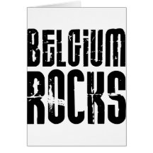 Belgium Rocks Greeting Cards