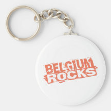 Belgium Rocks Key Chain