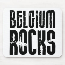 Belgium Rocks Mousepad