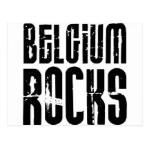 Belgium Rocks Postcards