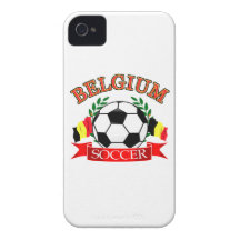 Belgium soccer ball iPhone 4 case