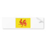 Belgium Walloon Region Flag Bumper Stickers
