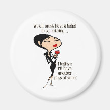 Beliefs Fridge Magnet
