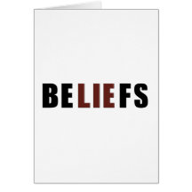 Beliefs Greeting Cards