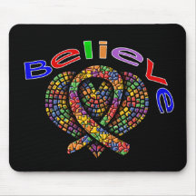 Believe Autism Mousepad