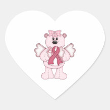 Believe Bear Heart Sticker